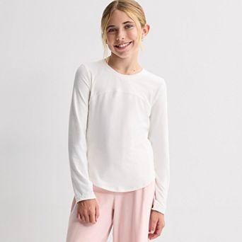 Girls 7-16 FLX Wander Seamed Long Sleeve Tee