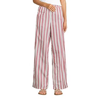 Women's Lands' End High Rise Extra Wide Leg Pants