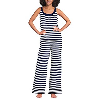 Women's Lands' End Cooling 2 pc Pajama Tank Top & Pajama Pants Set