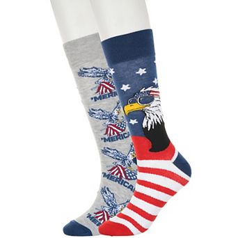 Men's Twisted Toes Americana Socks