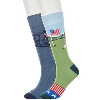 Men's Twisted Toes Americana Socks