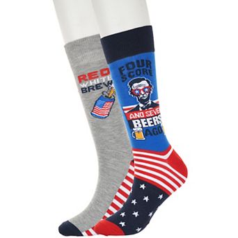 Men's Twisted Toes Americana Socks