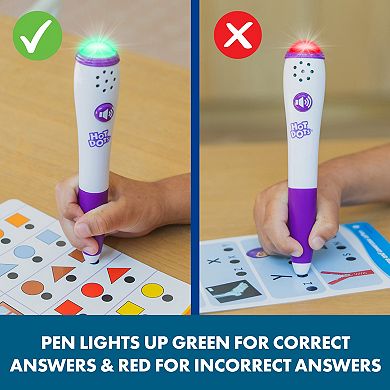 Educational Insights Hot Dots Jr. Getting Ready for School Interactive Learning Activity