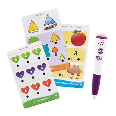 Educational Insights Hot Dots Jr. Getting Ready for School Interactive Learning Activity