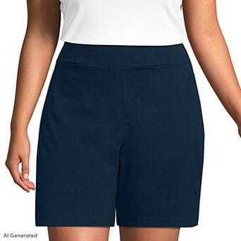 Women's Lands' End Starfish High Rise 7-Inch Shorts