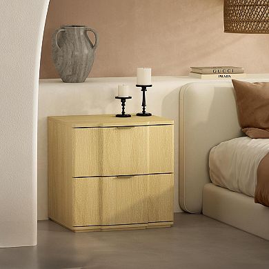 MANHATTAN COMFORT Clive 2-Drawer Nightstand