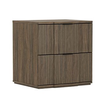 MANHATTAN COMFORT Clive 2-Drawer Nightstand