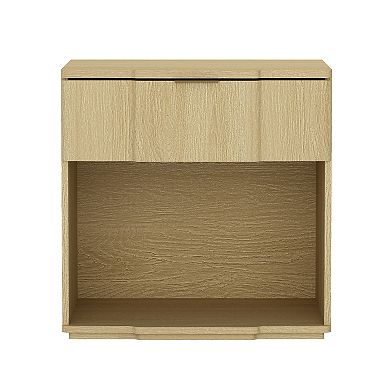 MANHATTAN COMFORT Clive 1-Drawer Nightstand