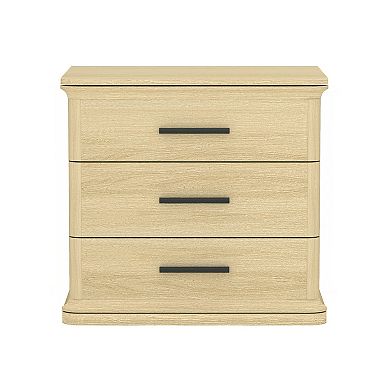 MANHATTAN COMFORT Clifford 3-Drawer Nightstand