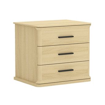 MANHATTAN COMFORT Clifford 3-Drawer Nightstand