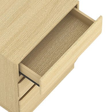 MANHATTAN COMFORT Ardea 3-Drawer Nightstand