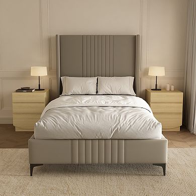 MANHATTAN COMFORT Ardea 3-Drawer Nightstand