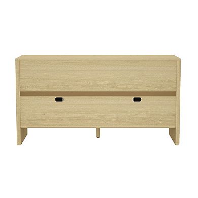 MANHATTAN COMFORT Linda 60-Inch Modern 4-Door Sideboard