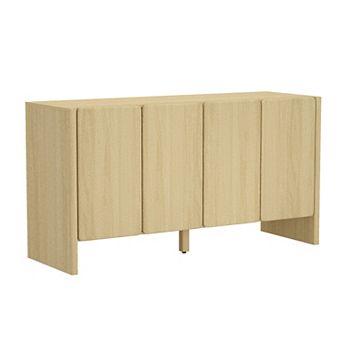 MANHATTAN COMFORT Linda 60-Inch Modern 4-Door Sideboard