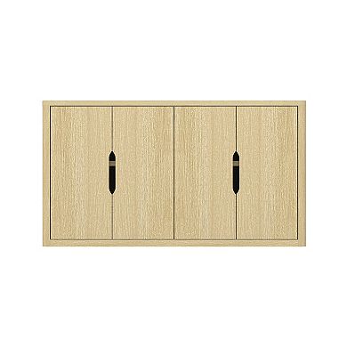 MANHATTAN COMFORT Rivington 60-Inch Modern 4-Door Sideboard