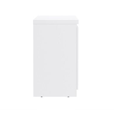 MANHATTAN COMFORT Griffin 62-Inch Modern 4-Door Sideboard