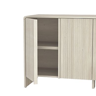 MANHATTAN COMFORT Novara 60-Inch Contemporary 4-Door Sideboard