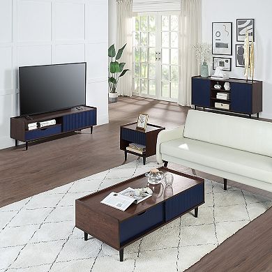 MANHATTAN COMFORT Duane 59-inch Fluted TV Stand