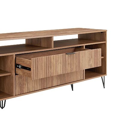 MANHATTAN COMFORT Dumbo 63-inch Fluted TV Stand