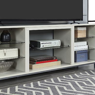 MANHATTAN COMFORT Brighton 60-inch Open Storage TV Stand