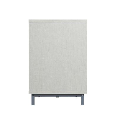 MANHATTAN COMFORT Brighton 60-inch Open Storage TV Stand