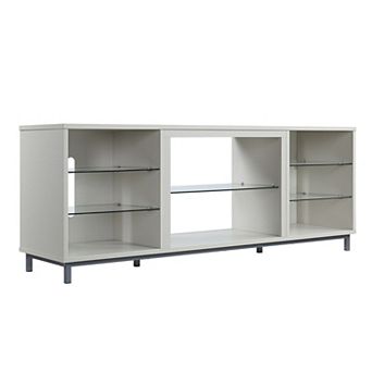 MANHATTAN COMFORT Brighton 60-inch Open Storage TV Stand