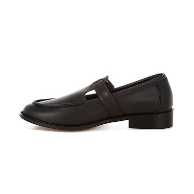 Rag & Co Tesoro Women's Low Heel Mary Jane Loafers