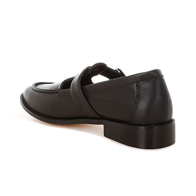 Rag & Co Tesoro Women's Low Heel Mary Jane Loafers