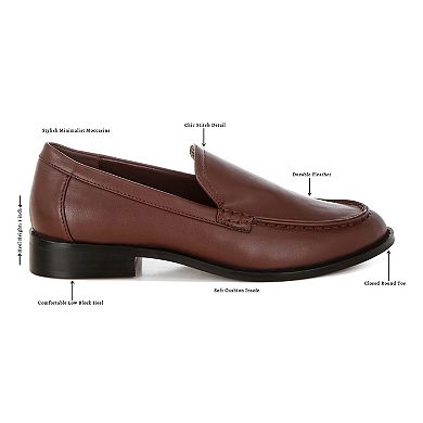 Rag & Co Ninto Women's Low Heel Loafers