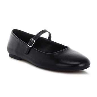 Rag & Co Humbal Women's Round Toe Mary Jane Flats