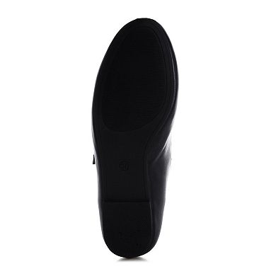 Rag & Co Humbal Women's Round Toe Mary Jane Flats