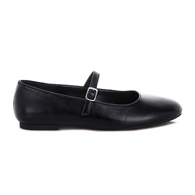 Rag & Co Humbal Women's Round Toe Mary Jane Flats