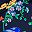 Navy Poppy Floral