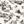 Egret Black Toile