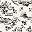 Egret Black Toile