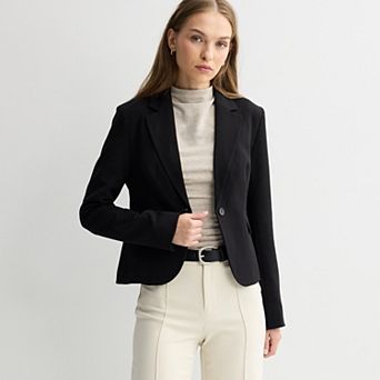 Juniors' SO® Shrunken Blazer