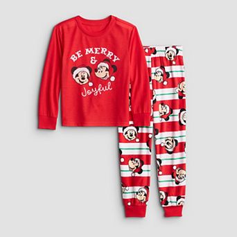Kids 4-12 Jammies For Your Families® Disney's Mickey Mouse Pajama Top & Pajama Bottoms Set