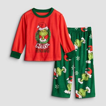 Toddler Jammies For Your Families® How The Grinch Stole Christmas Pajama Top & Pajama Bottoms Set