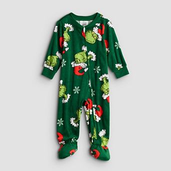 Baby Jammies For Your Families® How The Grinch Stole Christmas One-Piece Pajamas
