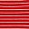 Red Ivory Stripe