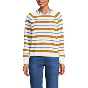 Women's Lands' End Drifter Raglan Crew Sweater