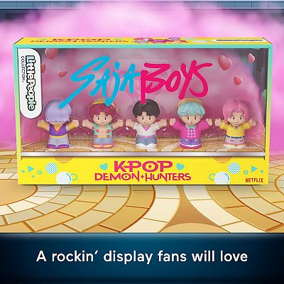 Little People Collector KPop Demon Hunters Saja Boys 5-Piece