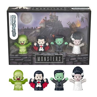Little People Universal Monsters 4 pc Collector Action Figure Set