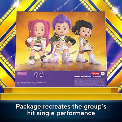 Little People Collector K-Pop Demon Hunters 3-Piece Figure Set