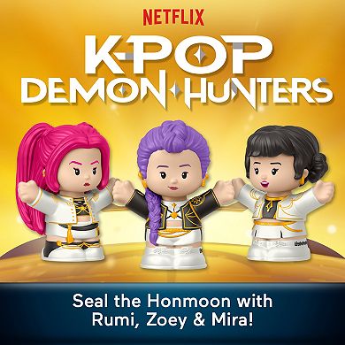 Little People Collector K-Pop Demon Hunters 3-Piece Figure Set