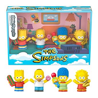 Little People Collector The Simpsons 4 pc Action Figure Set