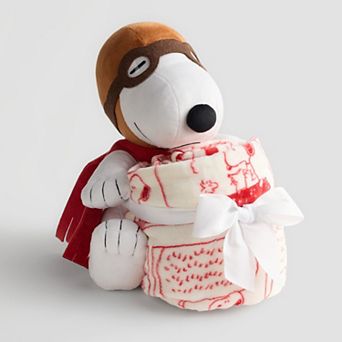 The Big One® Peanuts Snoopy Flying Ace Buddy & Throw Blanket
