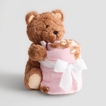 The Big One® Classic Teddy Bear Buddy & Throw Blanket