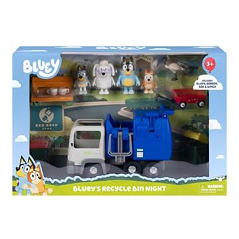 Bluey Recycle Bin Vehicle Playset