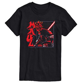 Big & Tall Star Wars Maul Shadow Lord Graphic Tee